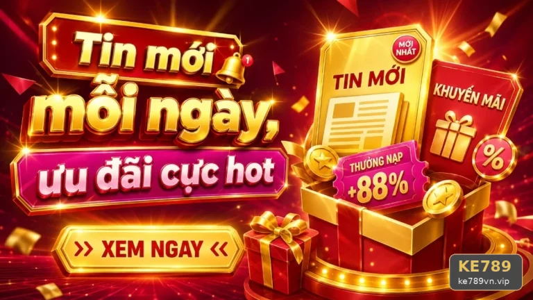 KE789 VIP Club Trên Điện Thoại: Hỏi Đáp Về Tin Mới, Ưu Đãi Và Điều Kiện Khuyến Mãi