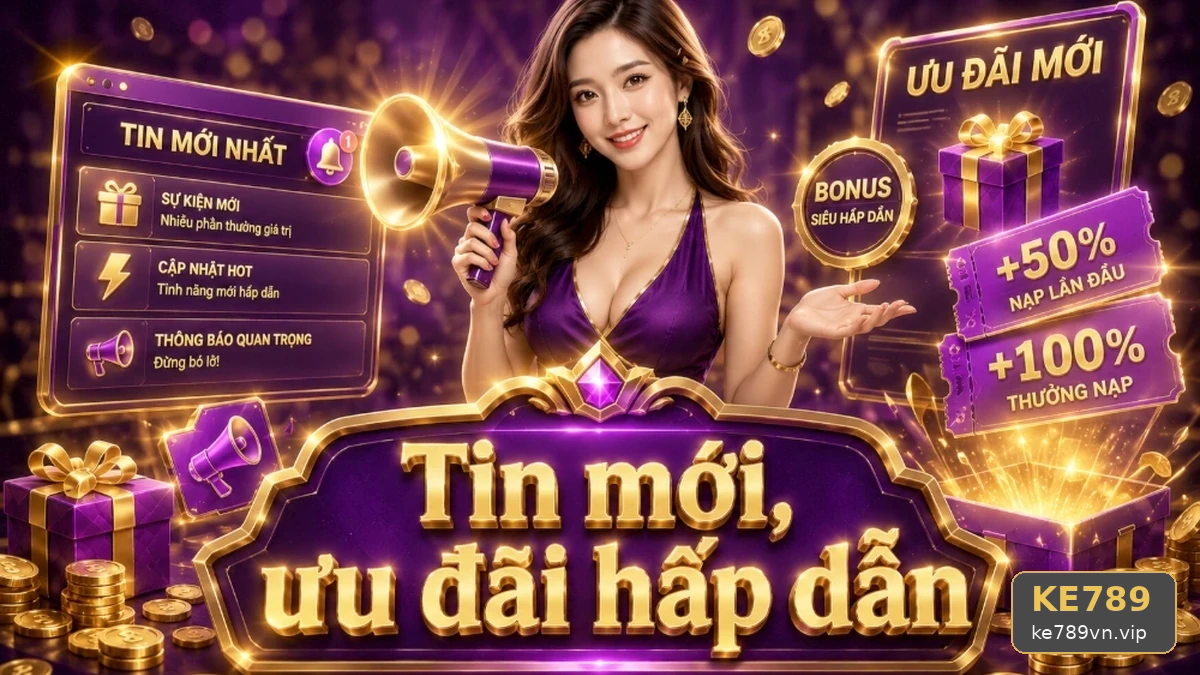 Phân Tích Tin Mới Ưu Đãi KE789 Để Khớp Điều Kiện Nhận Thưởng